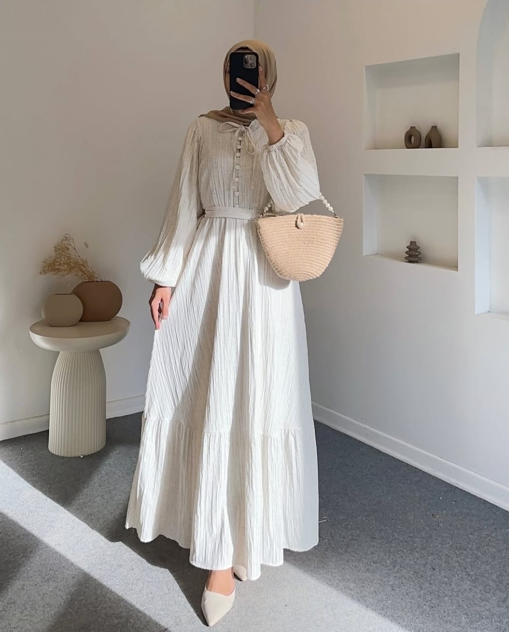 Sage Breeze Maxi Dress