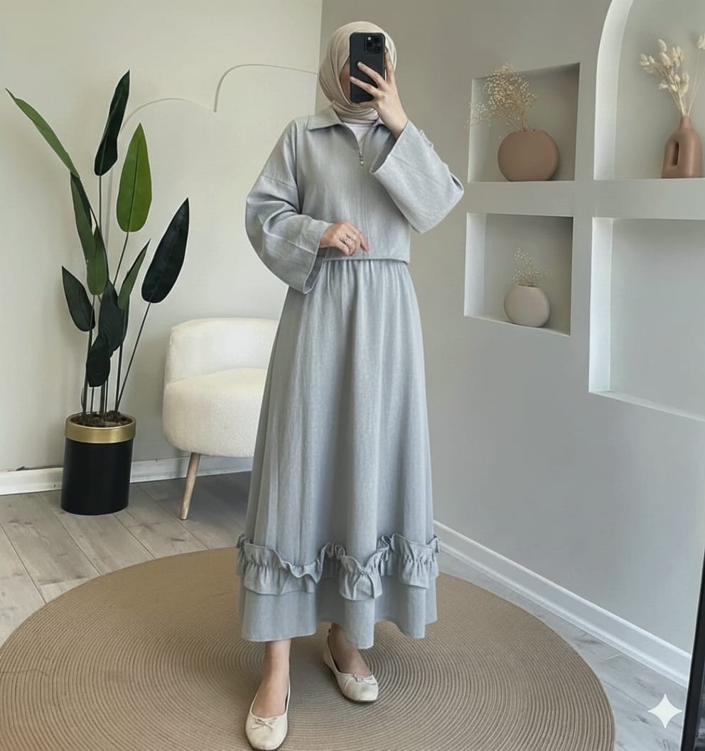 Chic Modest Two-Piece Set