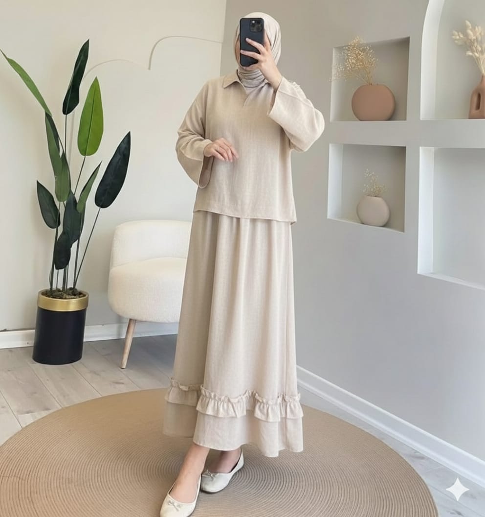 Chic Modest Two-Piece Set
