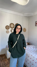 MESK Premium Spanish Linen Summer Hoodie